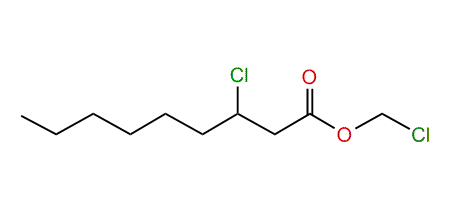 Chloromethyl 3-chlorononanoate